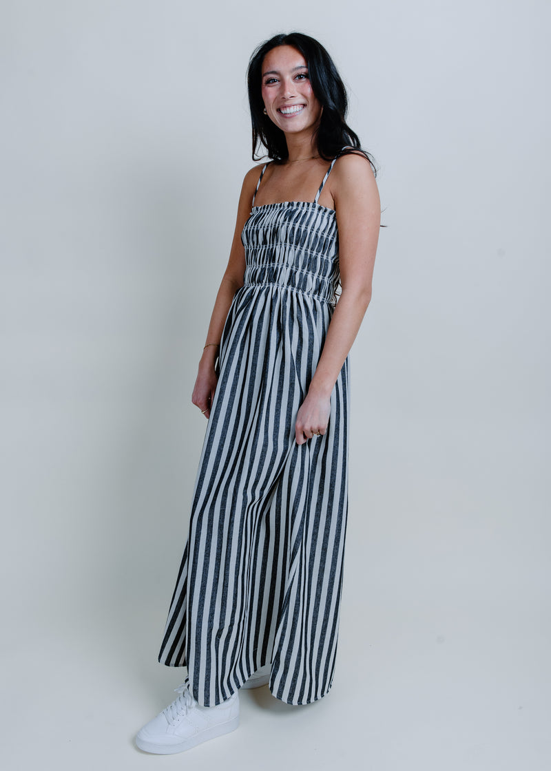 Sun And Sand Striped Maxi Dress