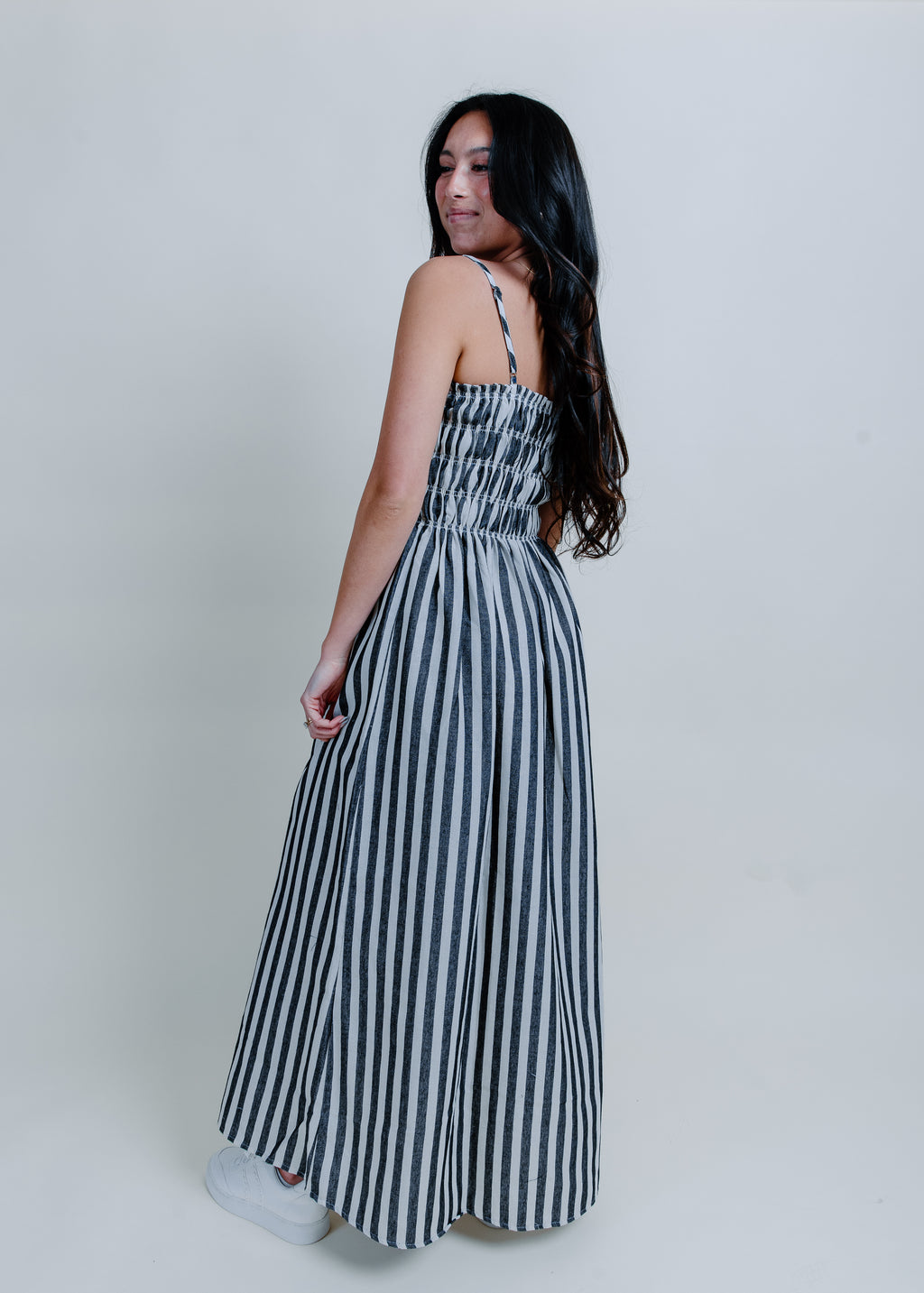 Sun And Sand Striped Maxi Dress