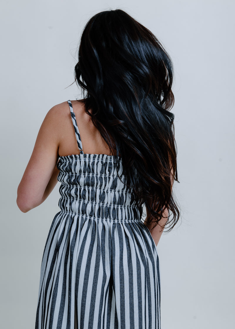 Sun And Sand Striped Maxi Dress