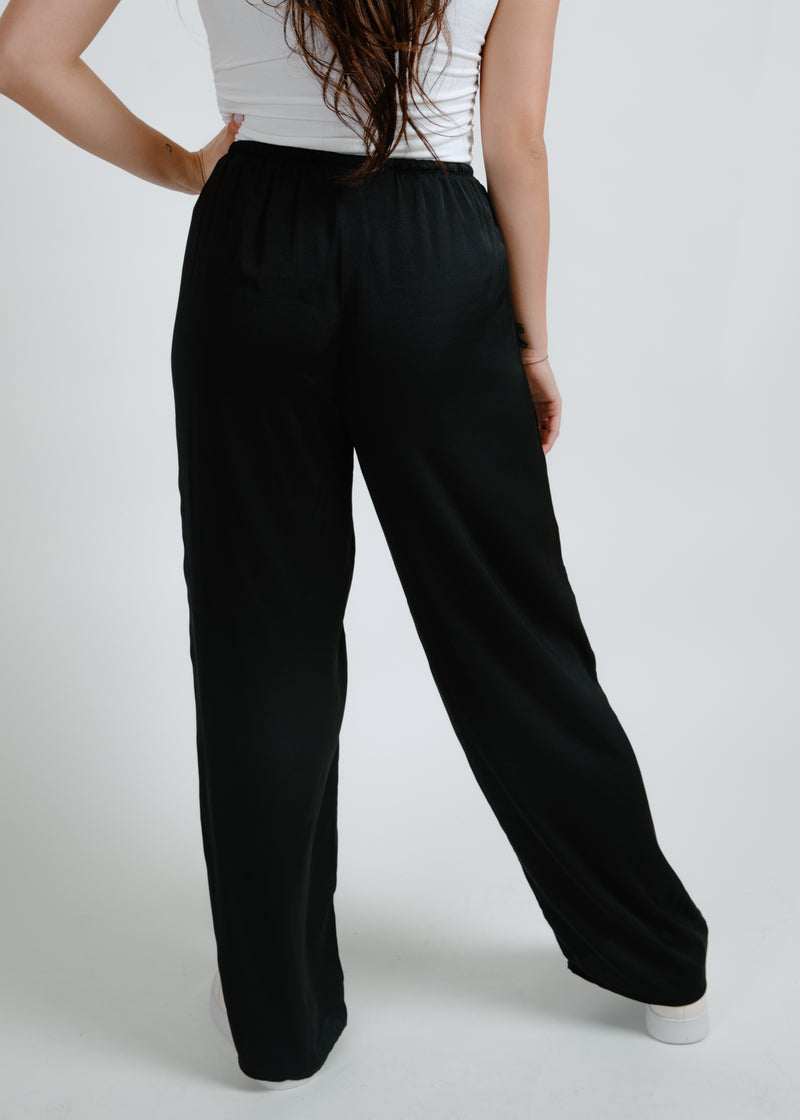 Taylor Straight Leg Pants - Black