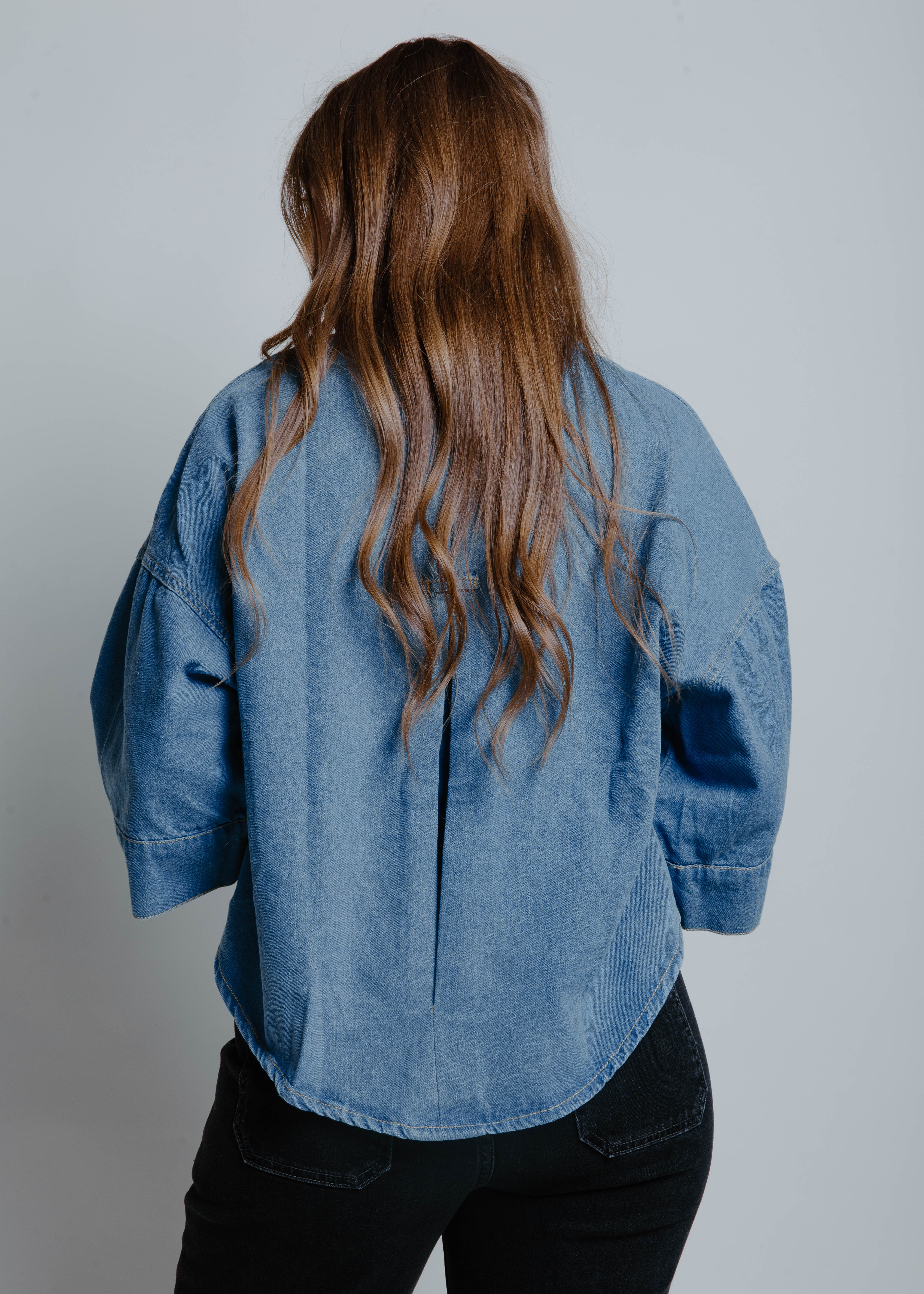 The Jennifer Denim Top