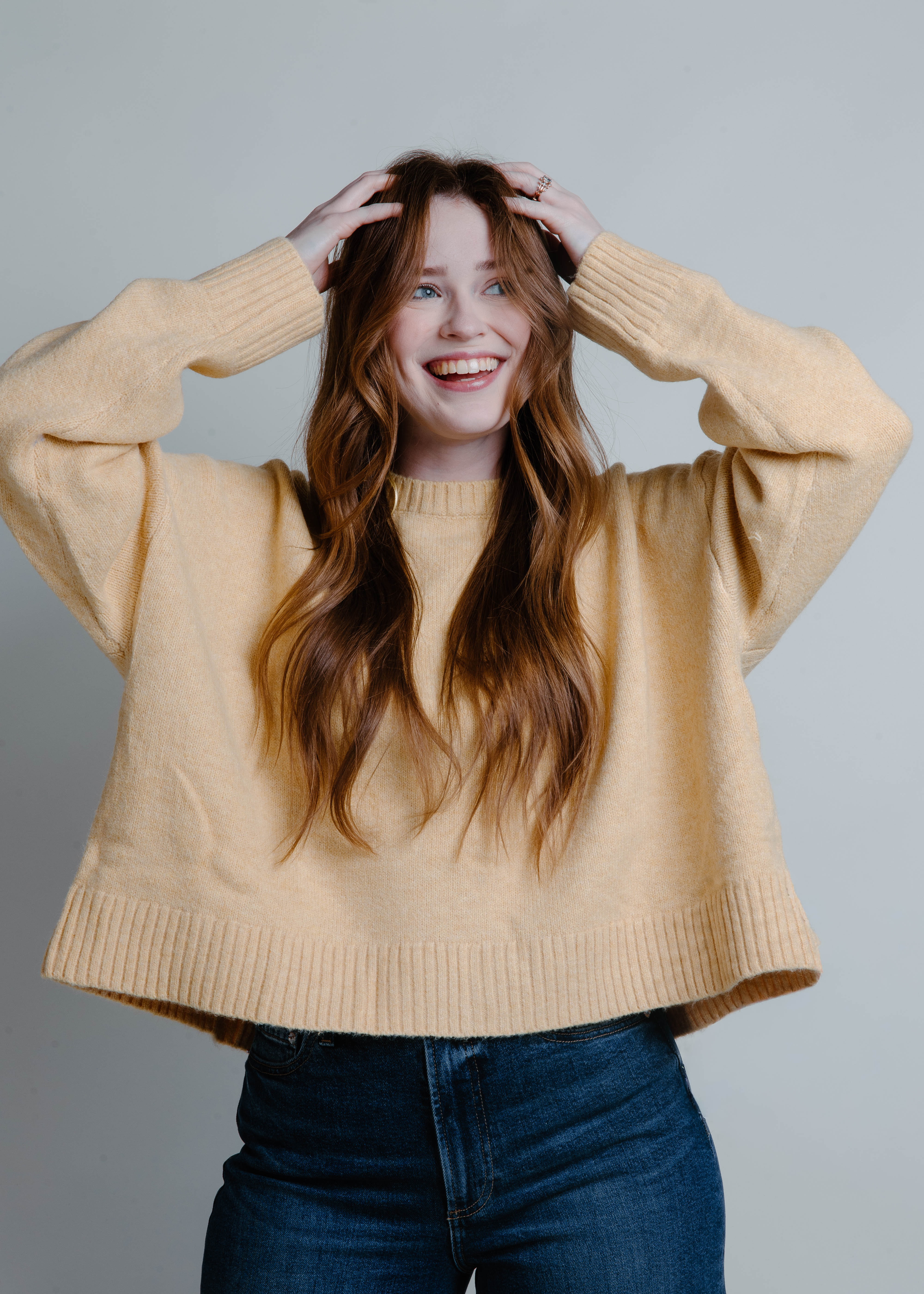 The Oxford Sweater - Marigold