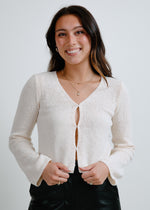 Trendy Gal Knit Sweater - Ivory