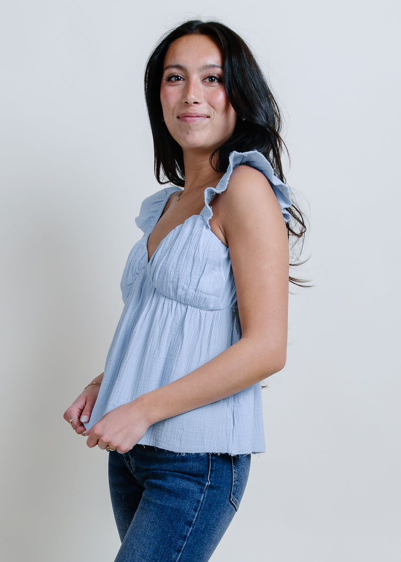 Trixie Top - Sky
