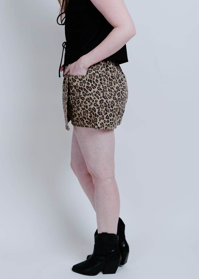 Wildin' Leopard Mini Skirt